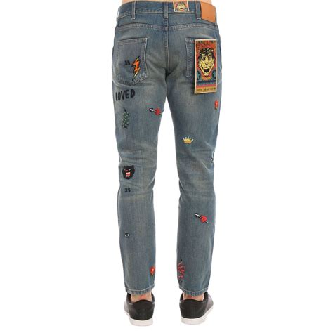 pantalones vaqueros gucci hombre